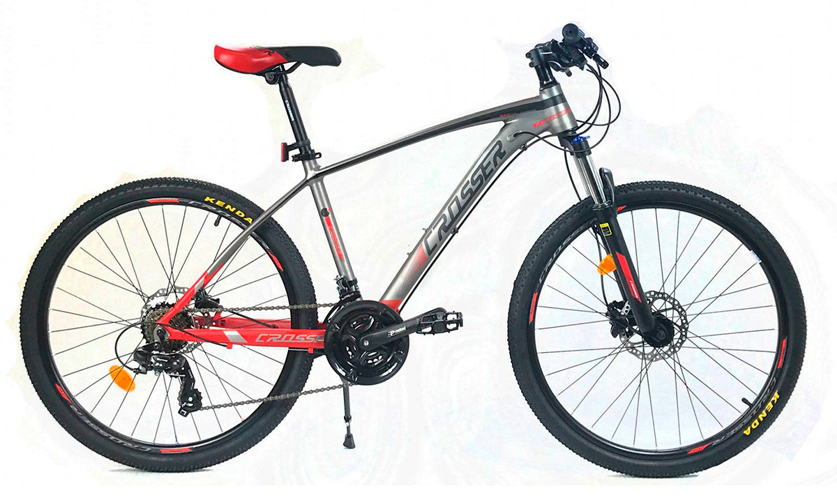 Фотография Велосипед Crosser Quick 26" 2021, размер М, Red